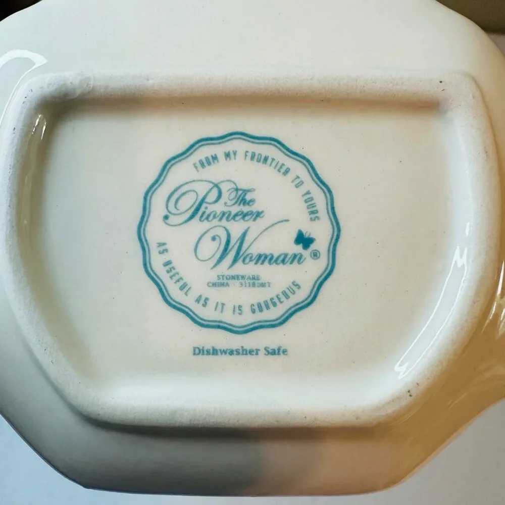 The Pioneer Woman Tea For You Tea Bag Holder With Floral Design